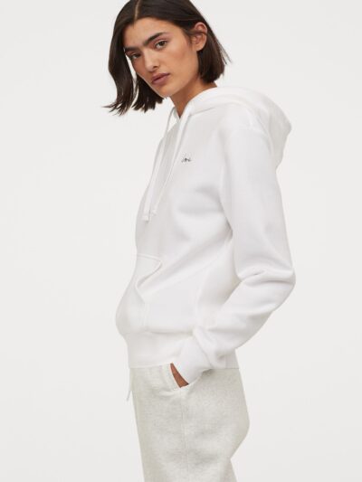 White Linen Blend Shift Dress