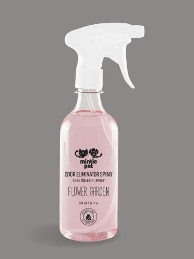 MintiePet ™ Odor Eliminator Spray, Flower Garden Scent